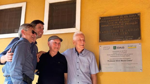 Professor Silvio Moure Cícero é homenageado por brilhante carreira na Escola Superior de Agricultura “Luiz de Queiroz”