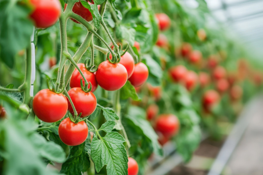 Edição genética desenvolve variedade de tomate que demanda muito menos espaço para seu cultivo