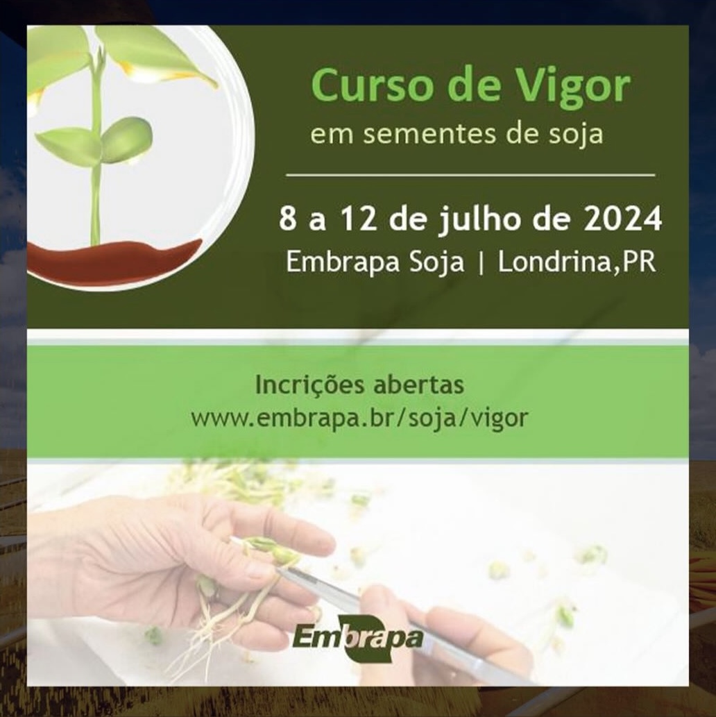 Curso sobre vigor de sementes em soja refina controle de qualidade