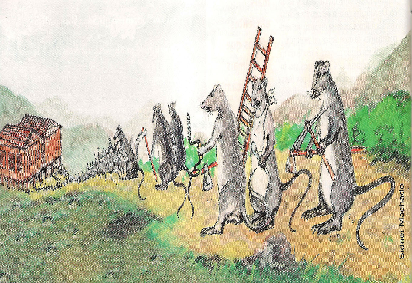 Proteção contra roedores