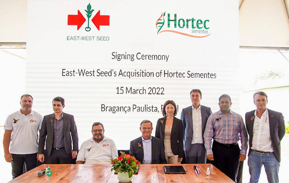 A empresa East-West Seed investe em pequenos agricultores brasileiros através da aquisição da Hortec Sementes A empresa East-West Seed investe em pequenos agricultores brasileiros através da aquisição da Hortec Sementes